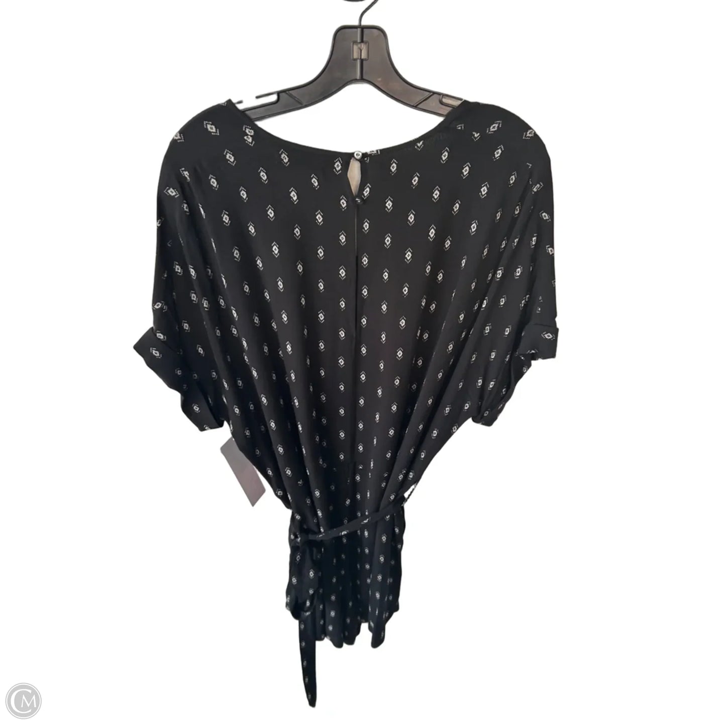 Romper By Madewell In Black & White, Size: L