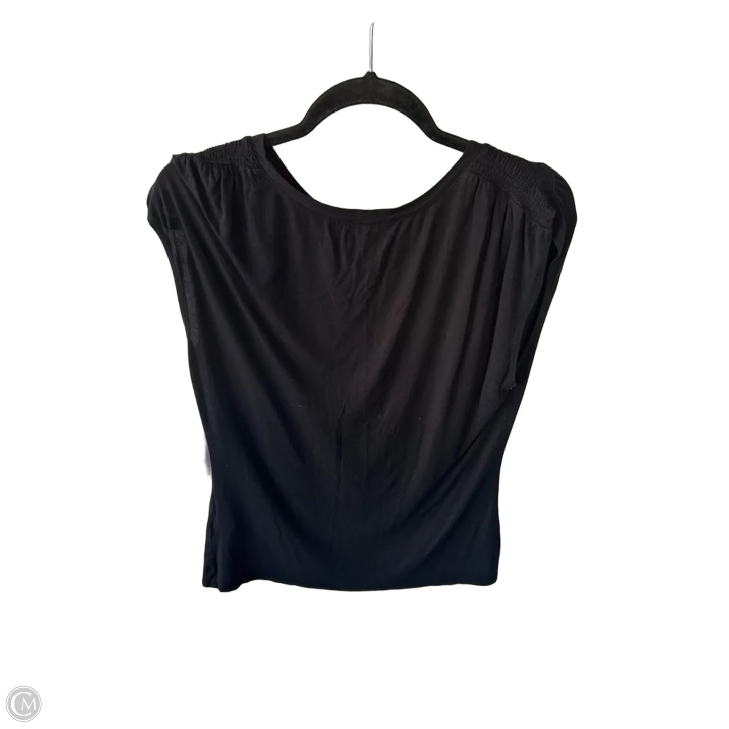Top Sleeveless Basic By Halogen In Black, Size: M