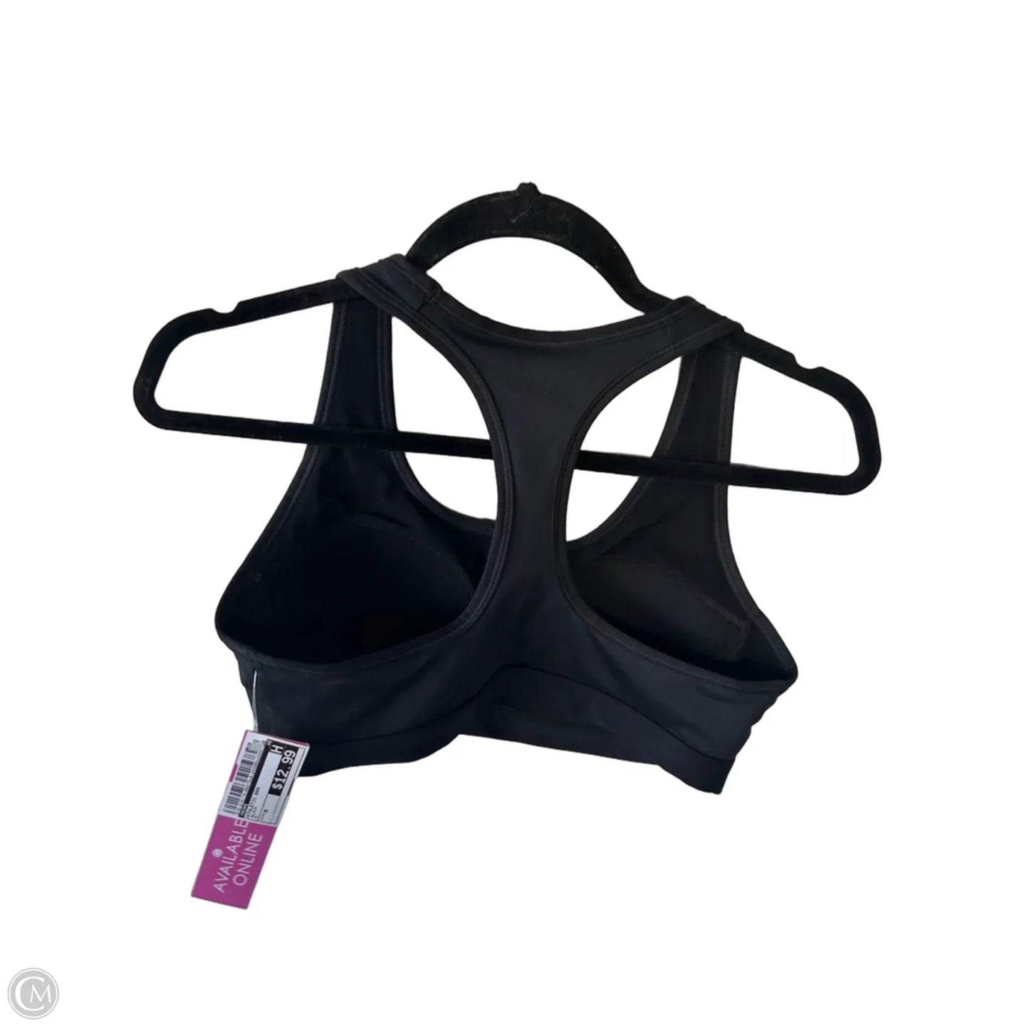 Athletic Bra By Nike In Black, Size: M