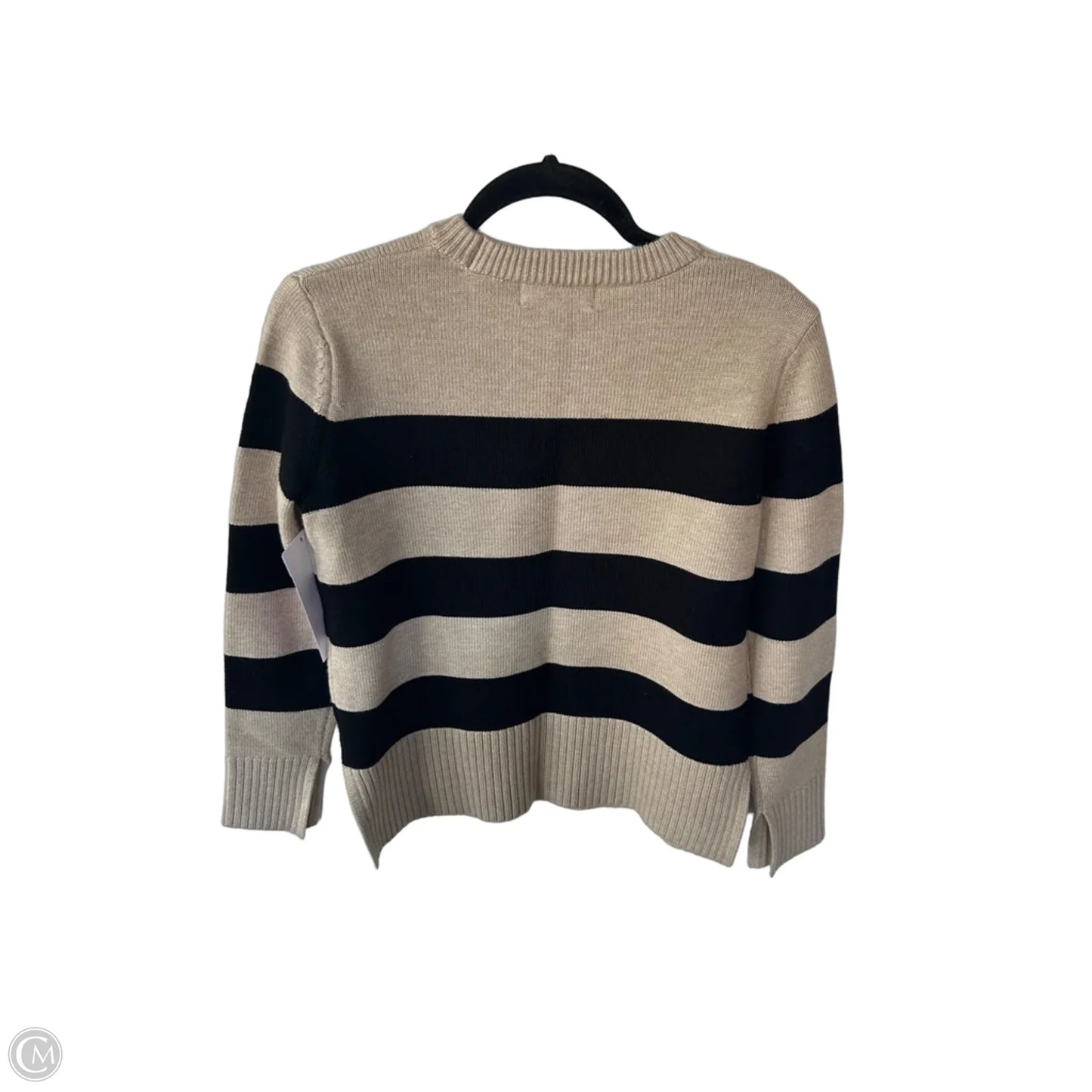 Sweater By Truth In Black & Tan, Size: Xs