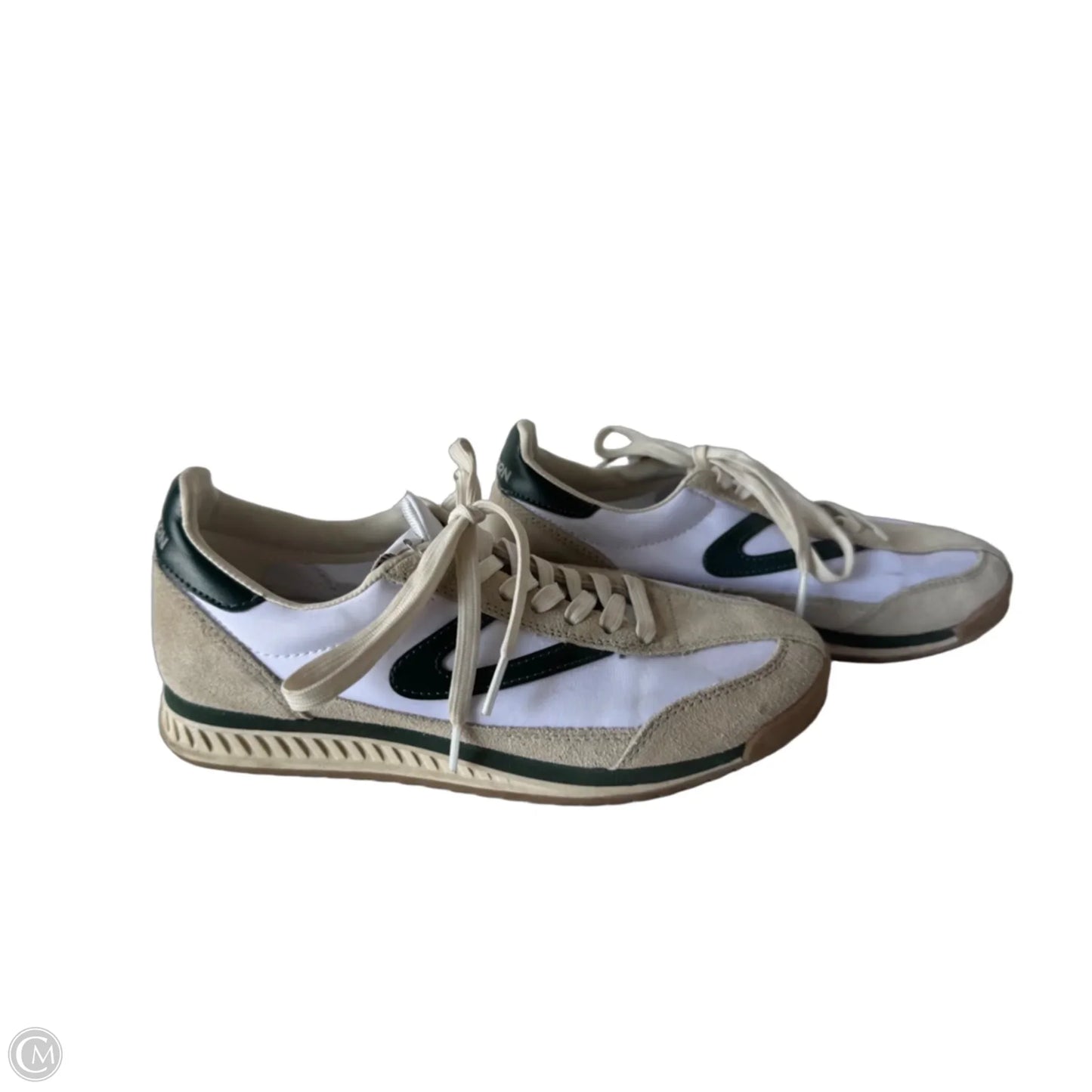 Shoes Sneakers By Tretorn In Green & White, Size: 7.5