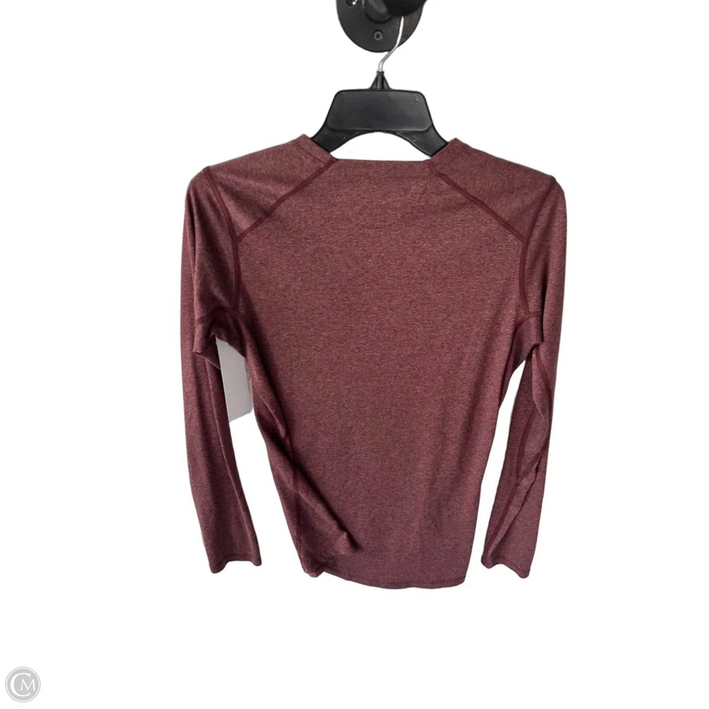 Athletic Top Long Sleeve Crewneck By Rei In Red, Size: M