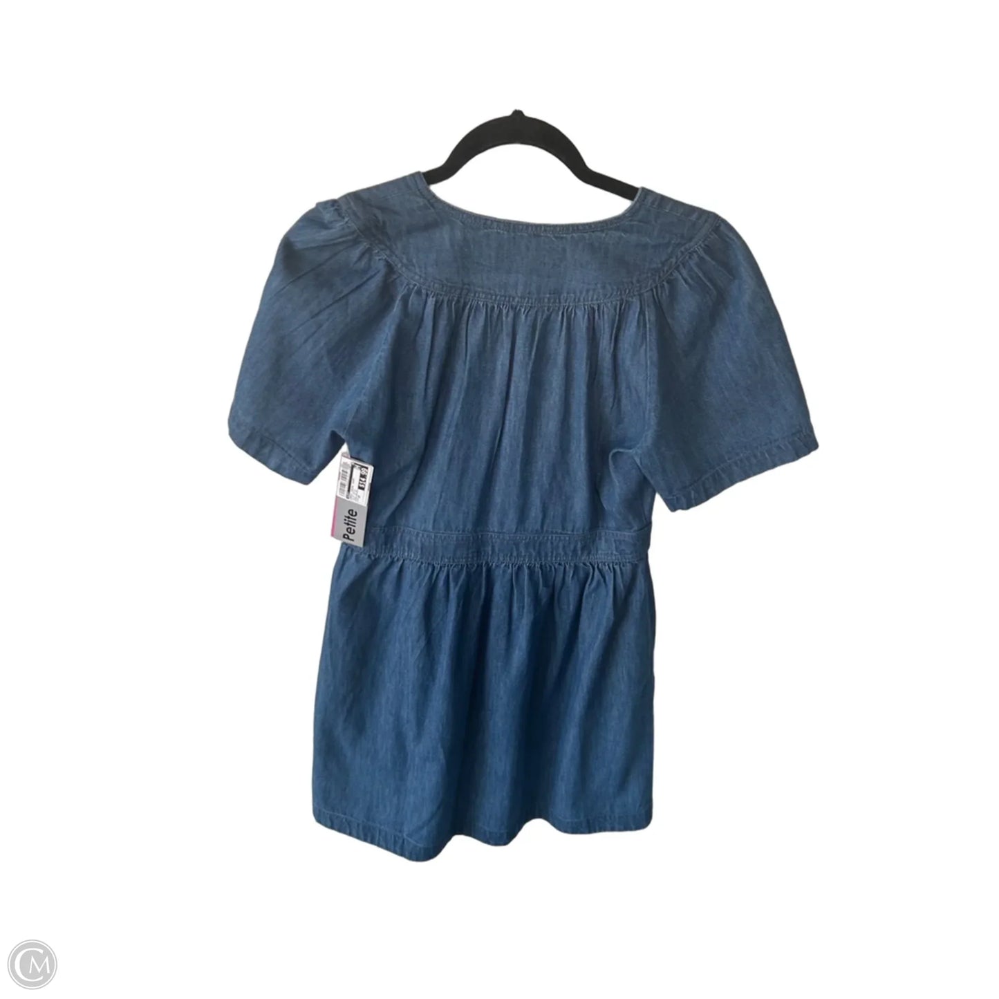 Dress Casual Short By Loft In Blue Denim, Size: Sp