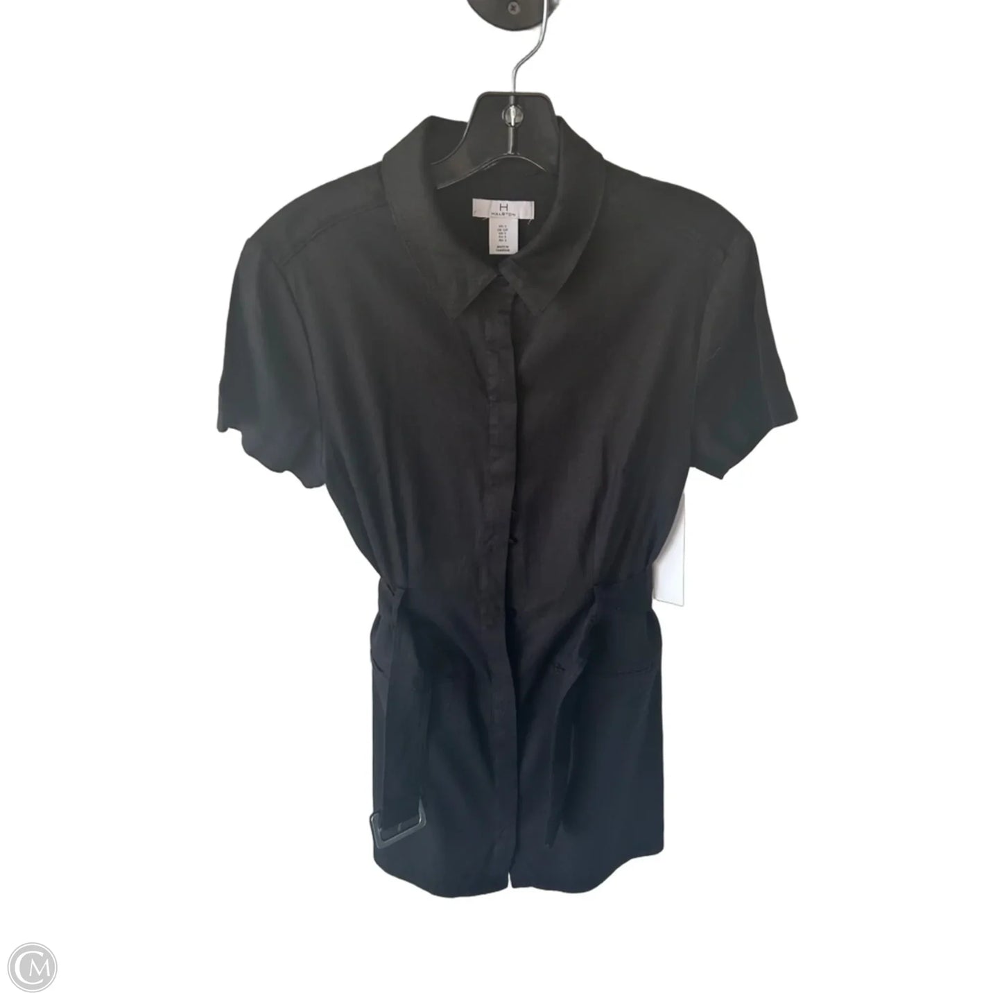 Dress Casual Short By H For Halston In Black, Size: S