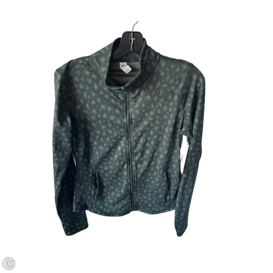 Athletic Jacket By 90 Degrees By Reflex In Green, Size: M