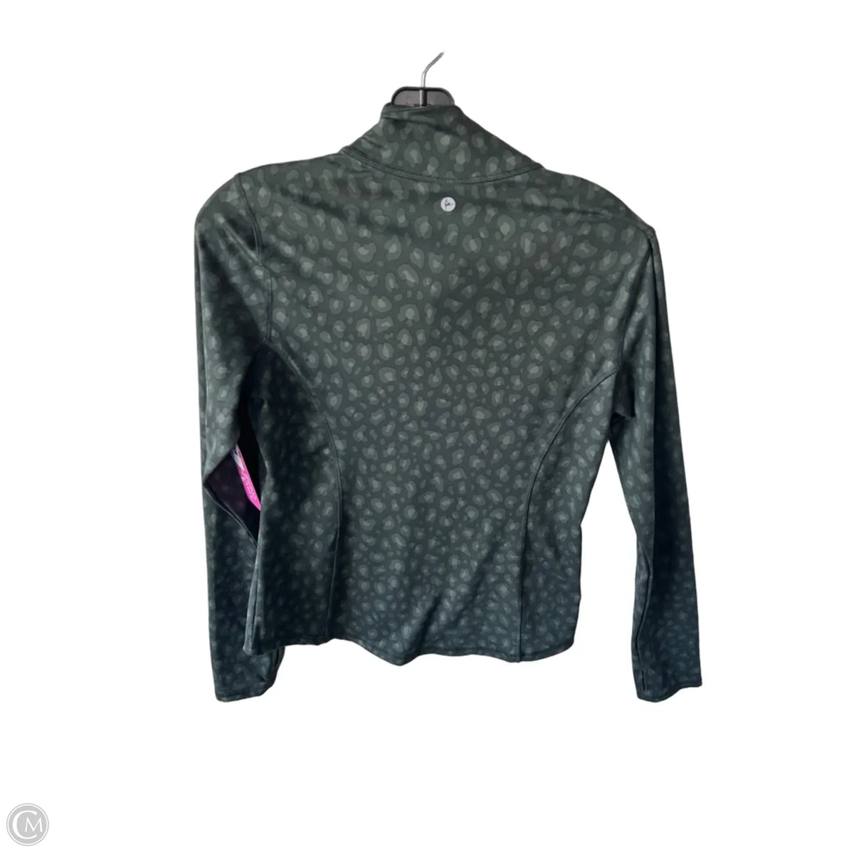 Athletic Jacket By 90 Degrees By Reflex In Green, Size: M