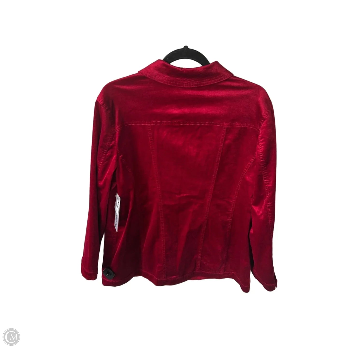 Jacket Other By Chicos In Red, Size: Lp