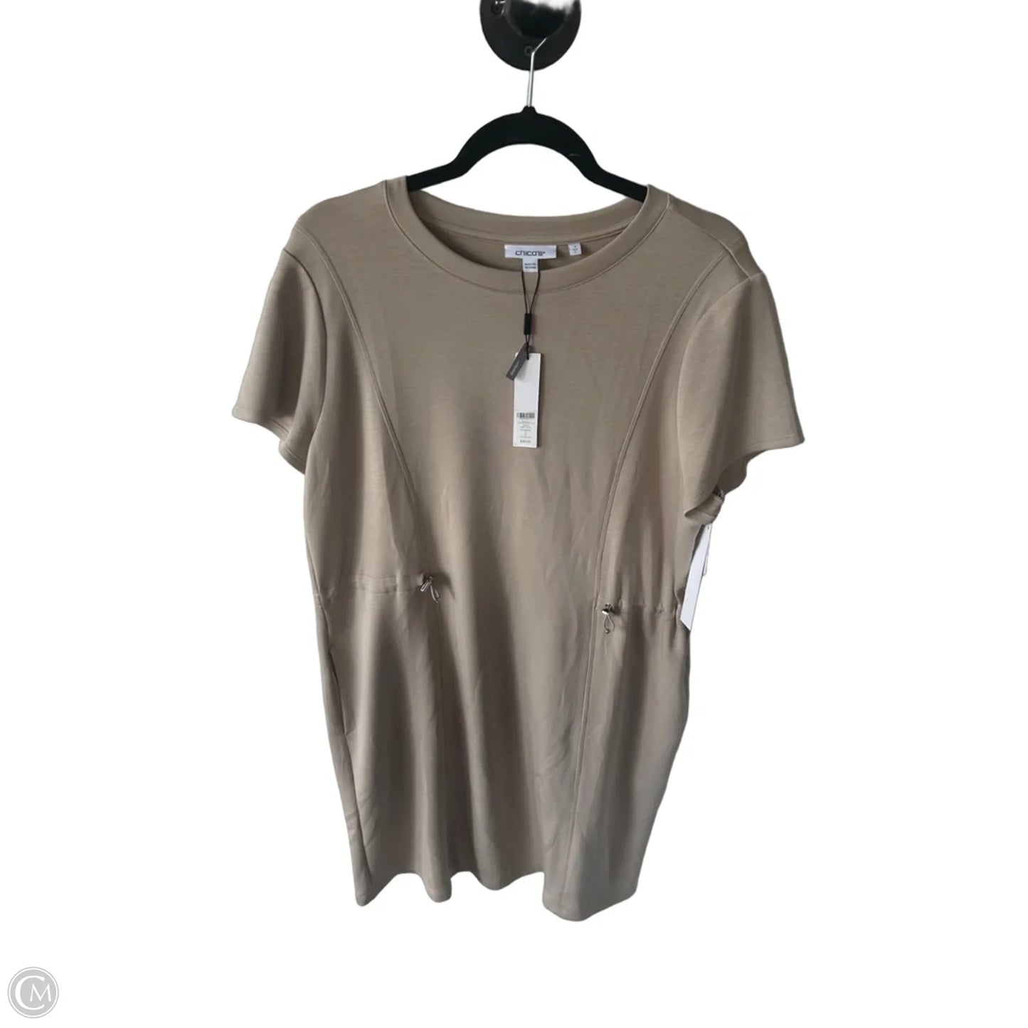 Dress Casual Short By Chicos In Tan, Size: L