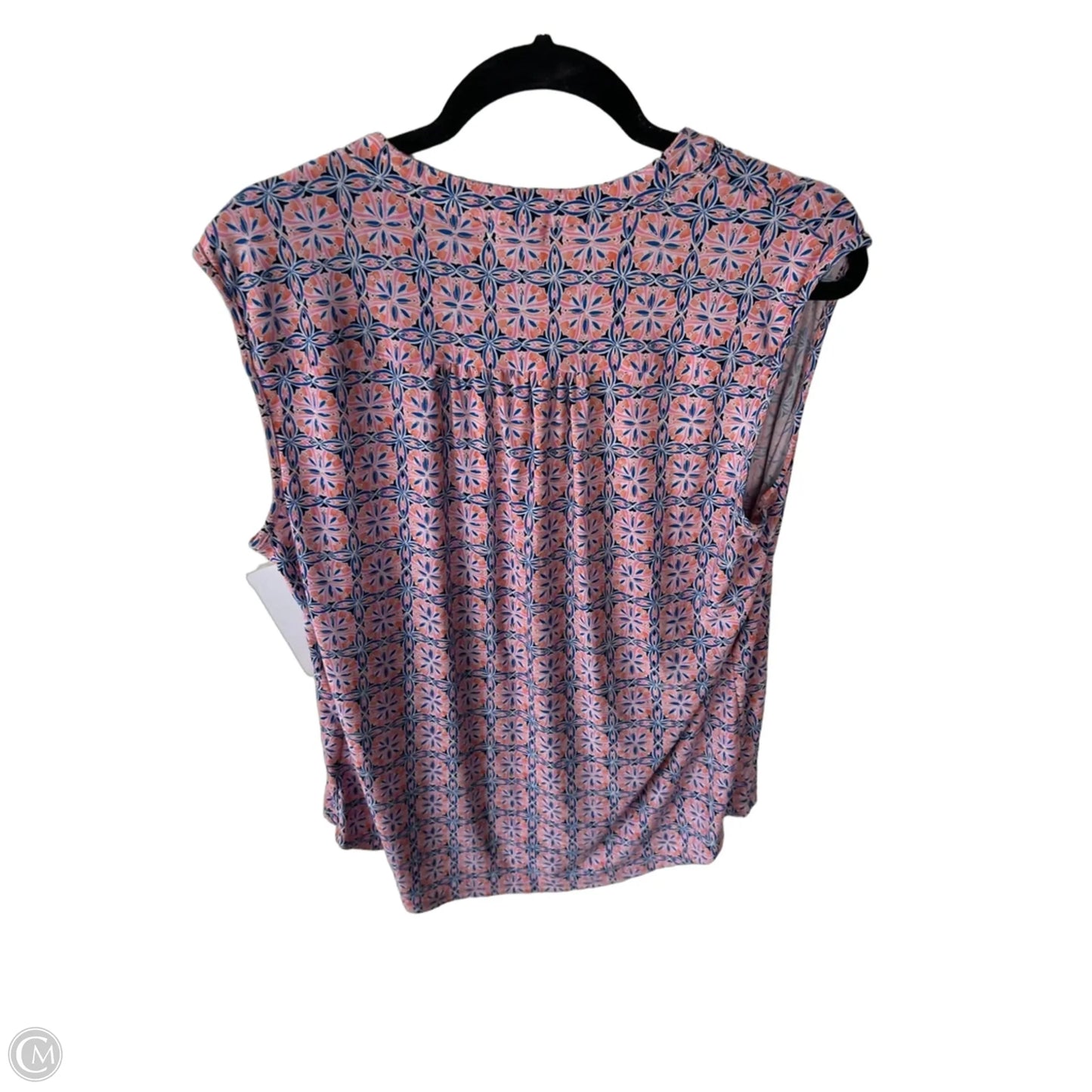 Top Sleeveless By Westport In Blue & Pink, Size: Xl