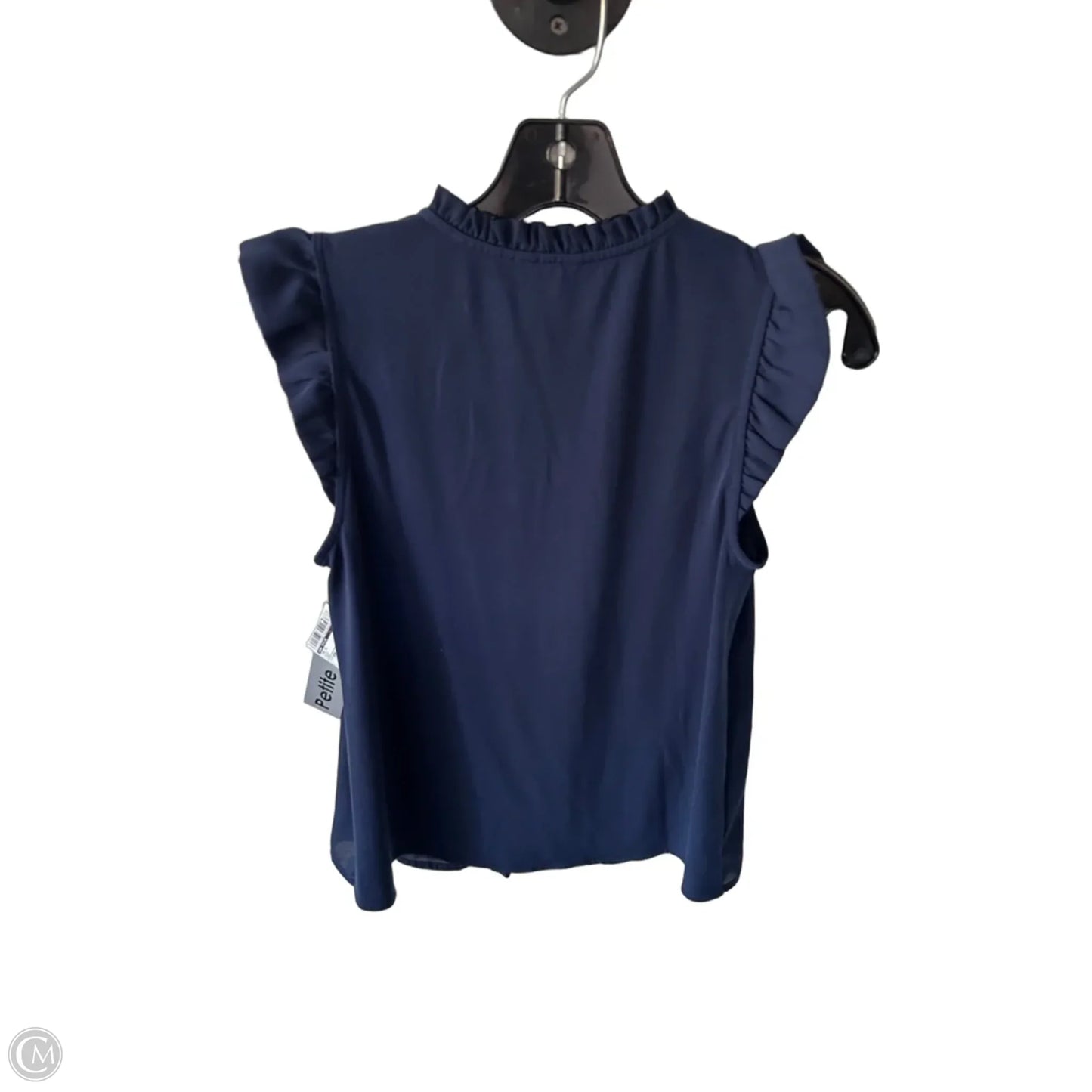Top Short Sleeve By Ann Taylor In Blue, Size: Xsp