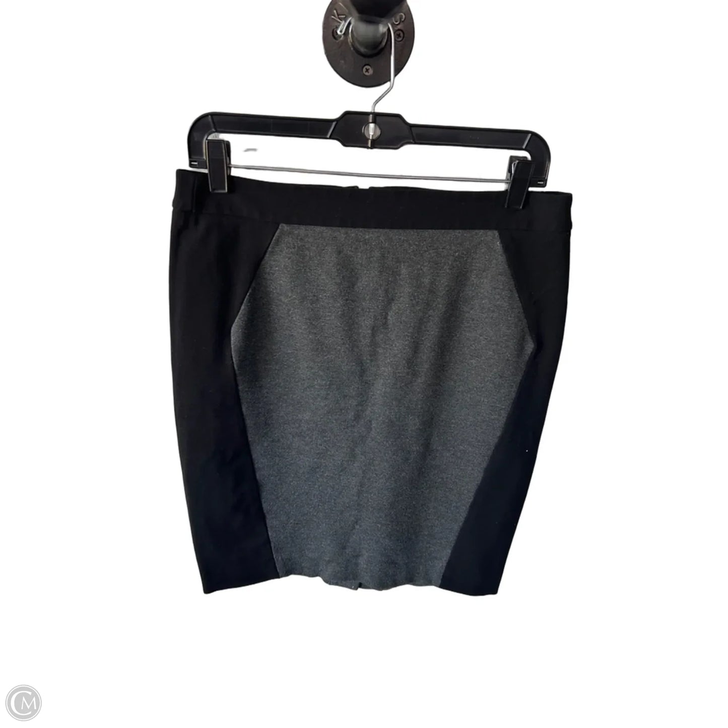 Skirt Mini & Short By Loft In Black & Grey, Size: 6