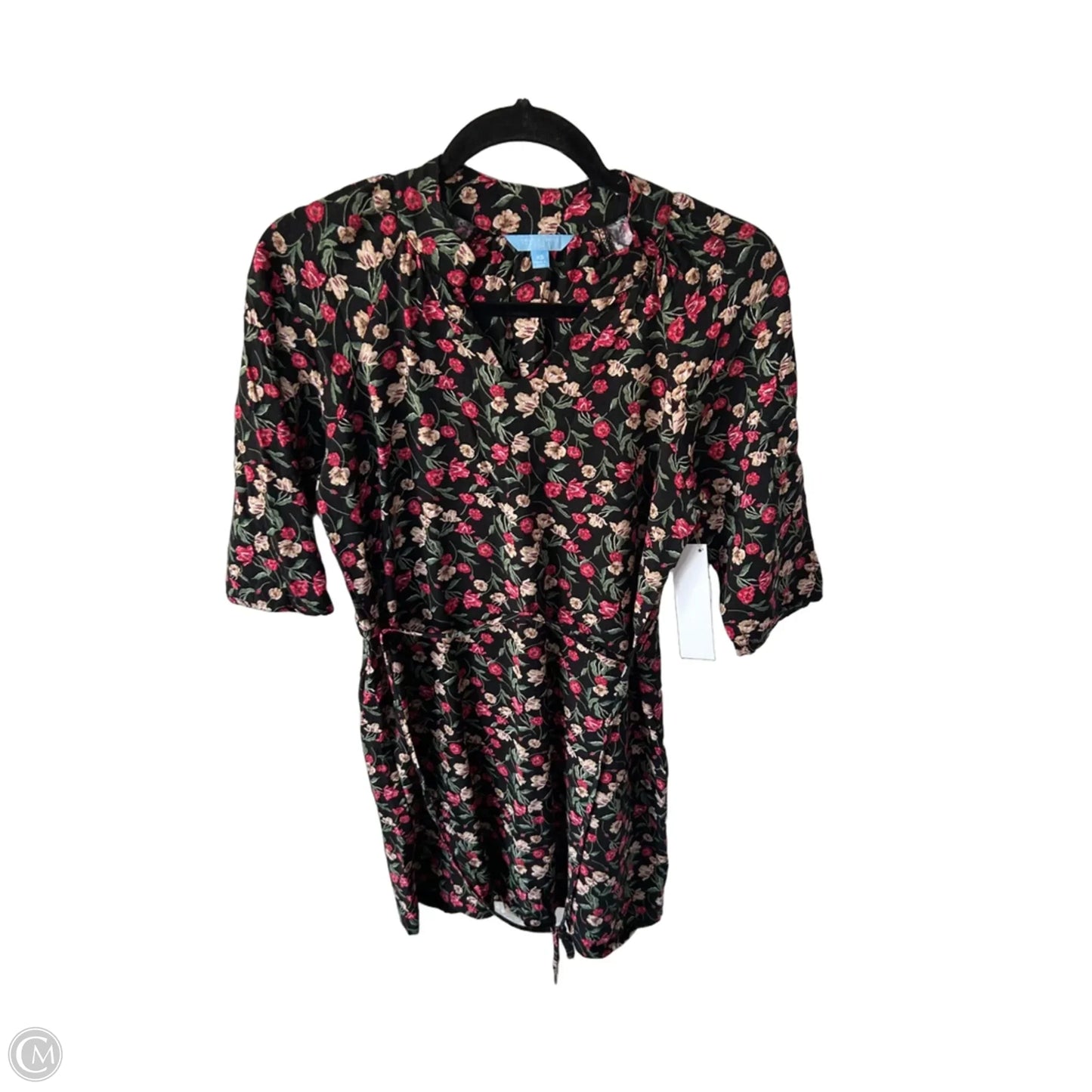Dress Casual Short By Draper James Rsvp In Black & Green, Size: Xs