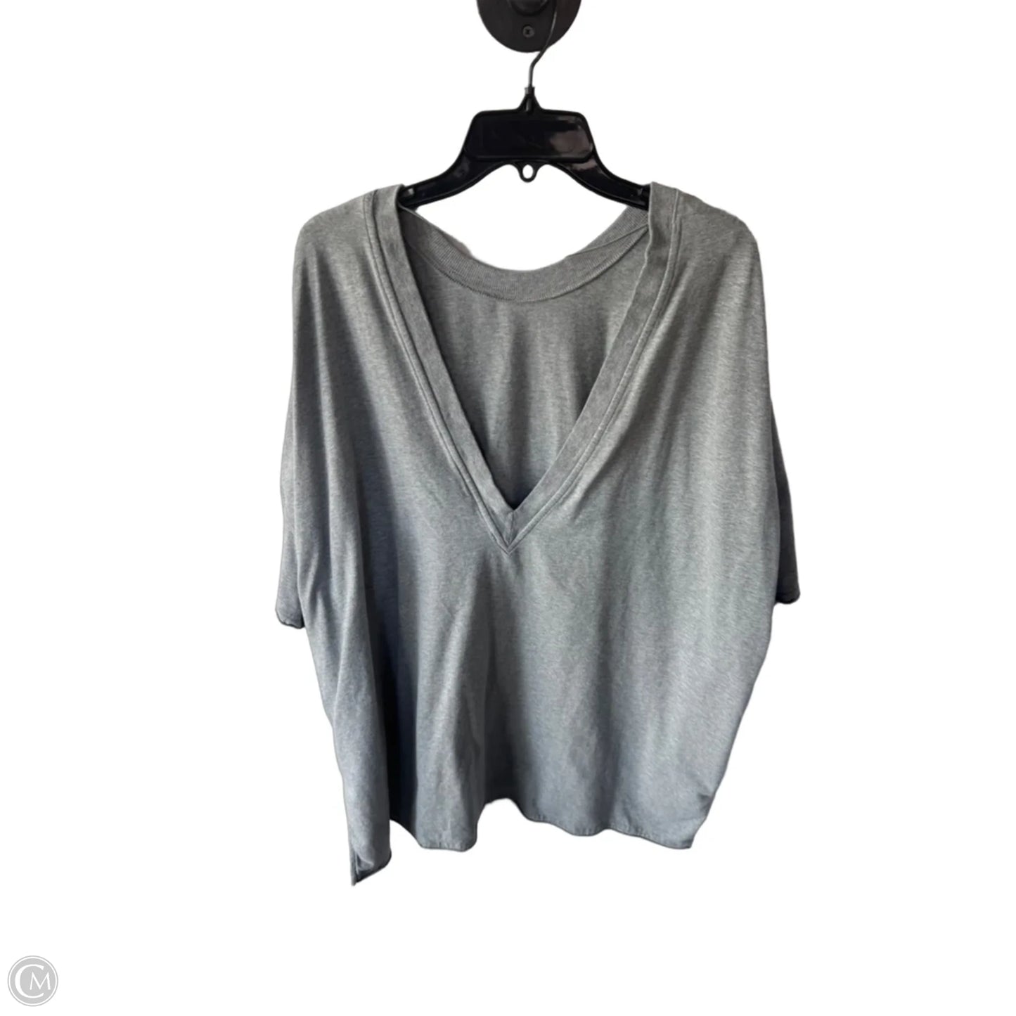 Sweatshirt Crewneck By Free People In Grey, Size: L