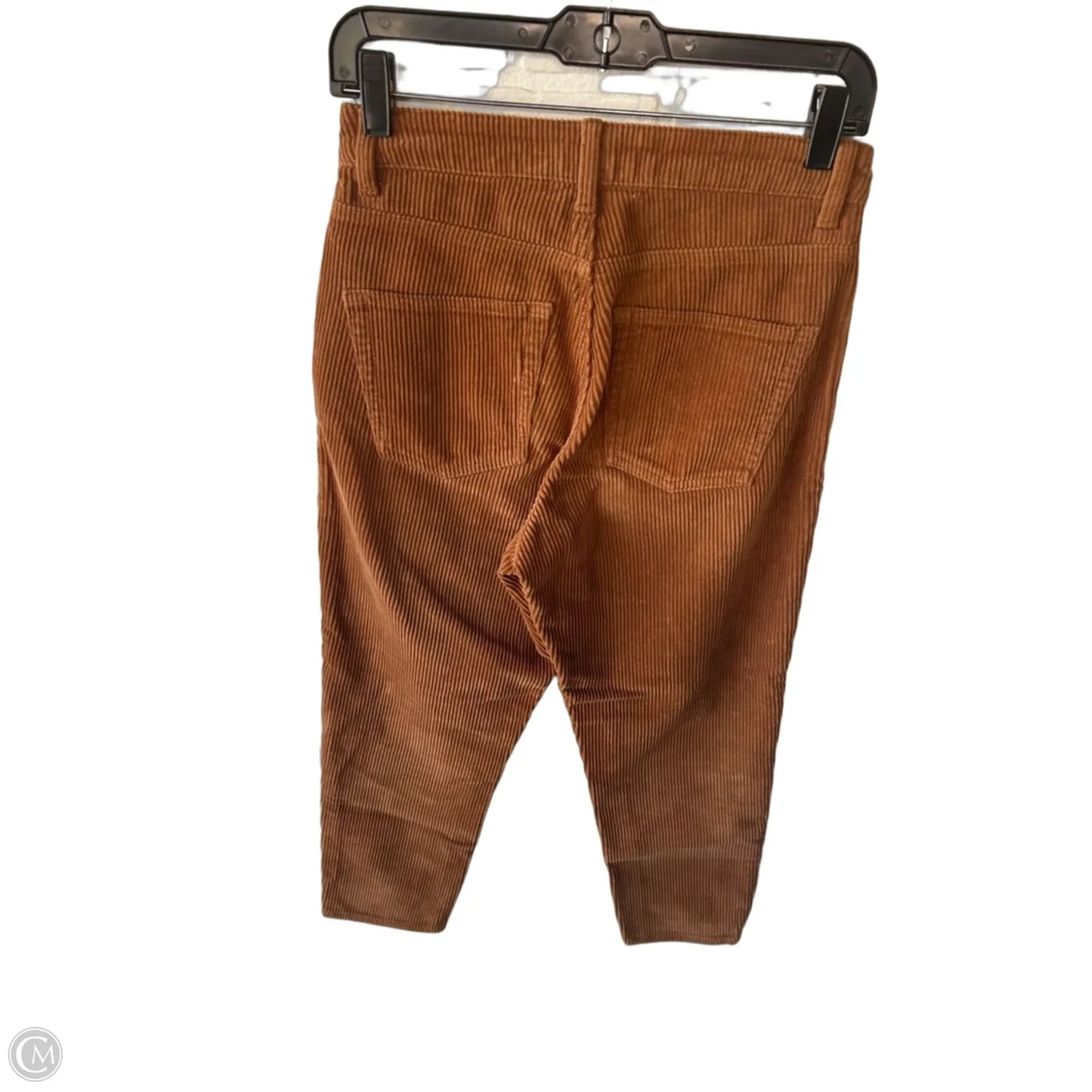 Pants Corduroy By Topshop In Brown, Size: 2