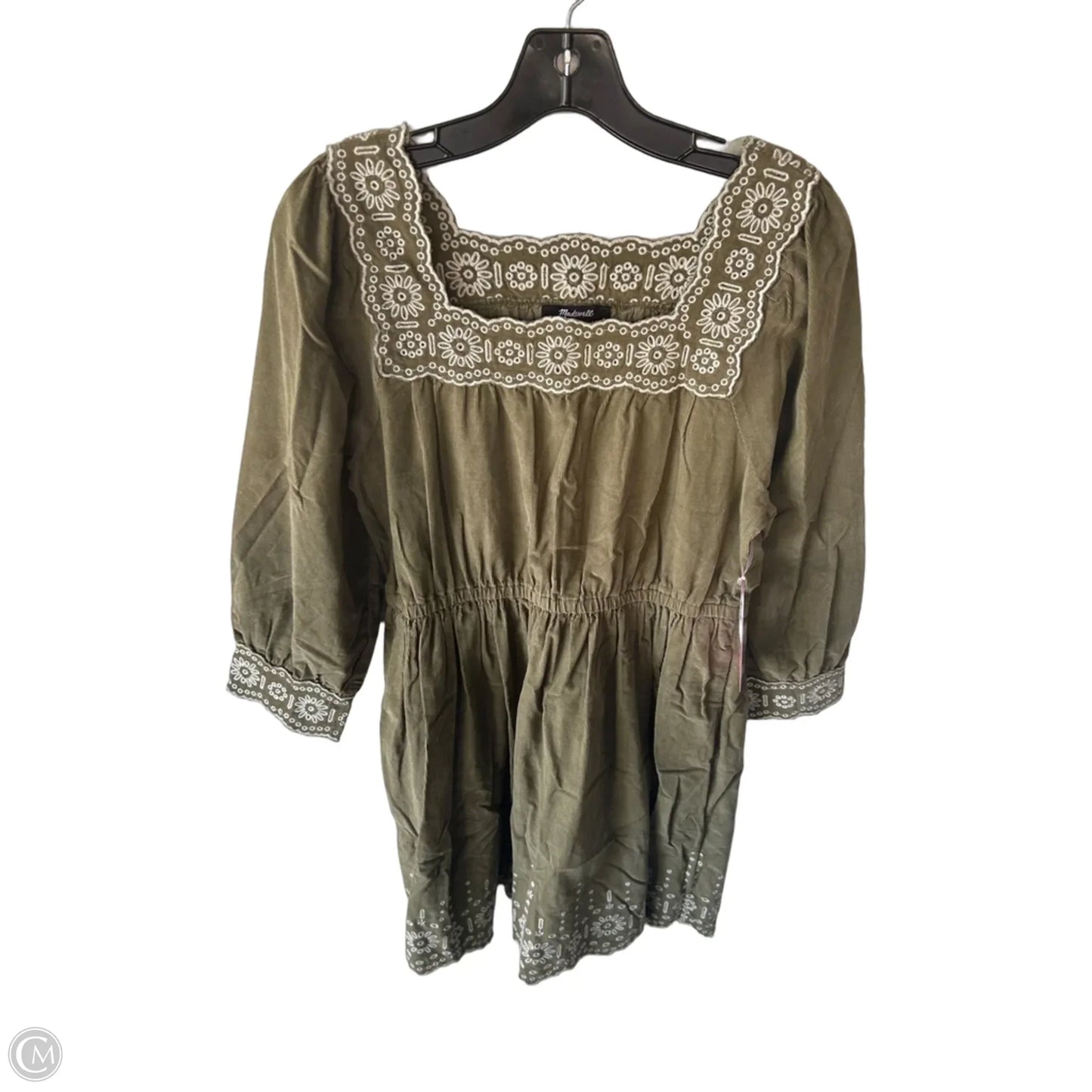 Dress Casual Short By Madewell In Green, Size: S