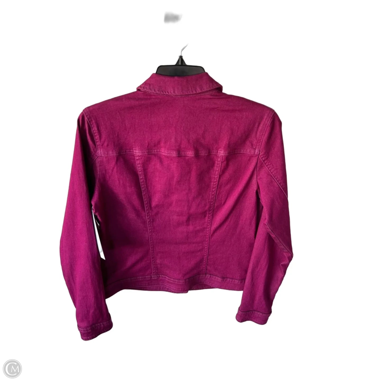 Jacket Denim By Tribal In Pink Denim, Size: M