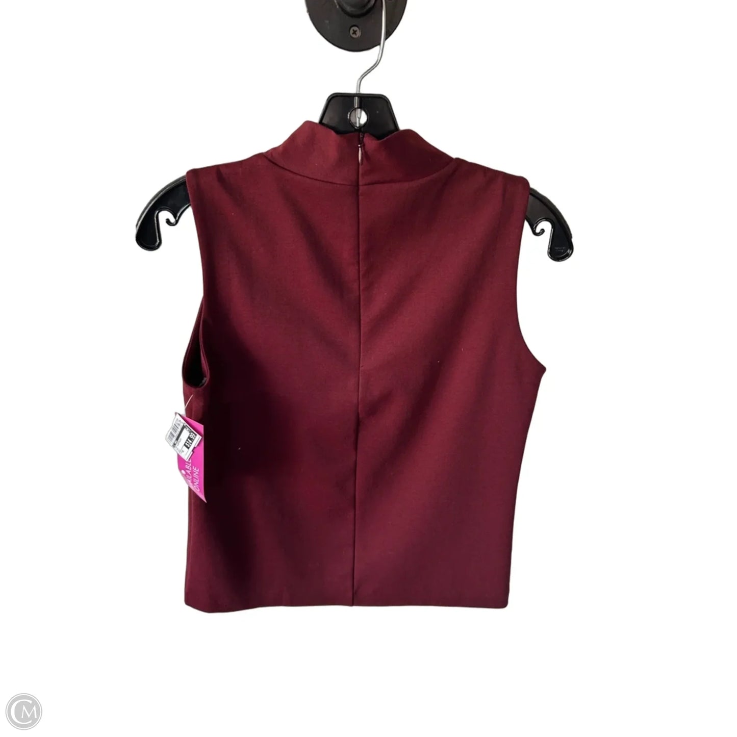 Top Sleeveless By J. Crew In Red, Size: Xs