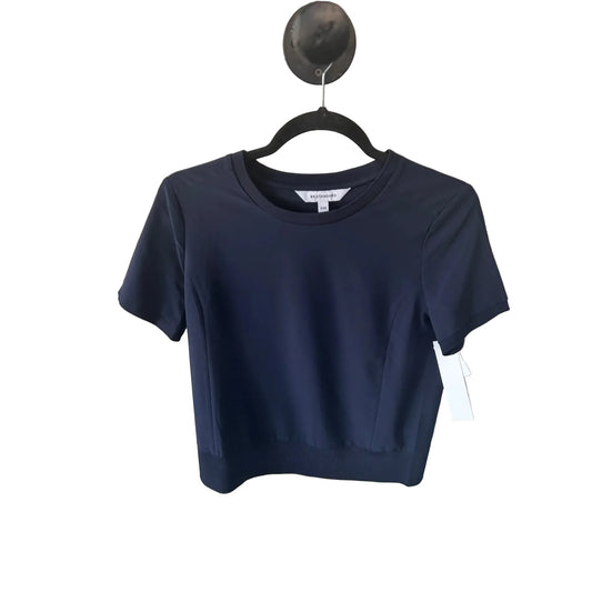 Top Short Sleeve By Banana Republic In Blue, Size: Xxs