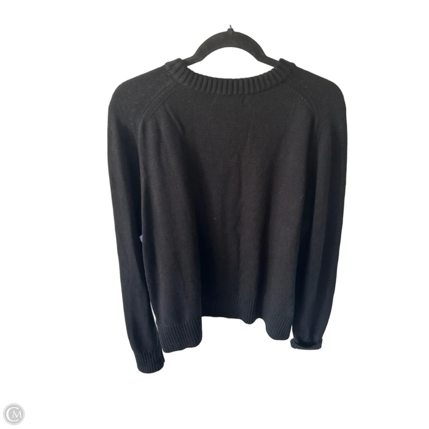 Sweater By Banana Republic In Black, Size: Xl