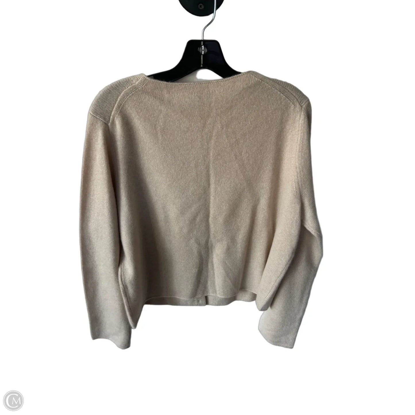 Sweater Cardigan Cashmere By Vince In Tan, Size: Xl