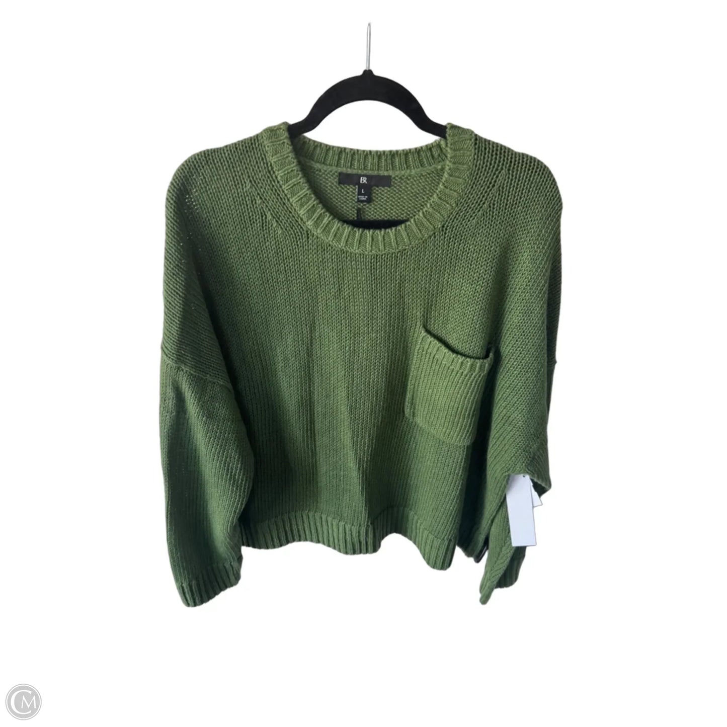 Sweater By Banana Republic In Green, Size: L