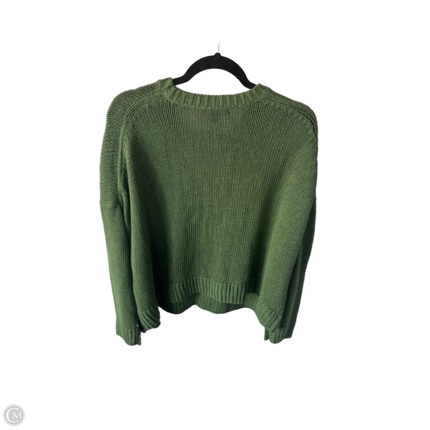 Sweater By Banana Republic In Green, Size: L