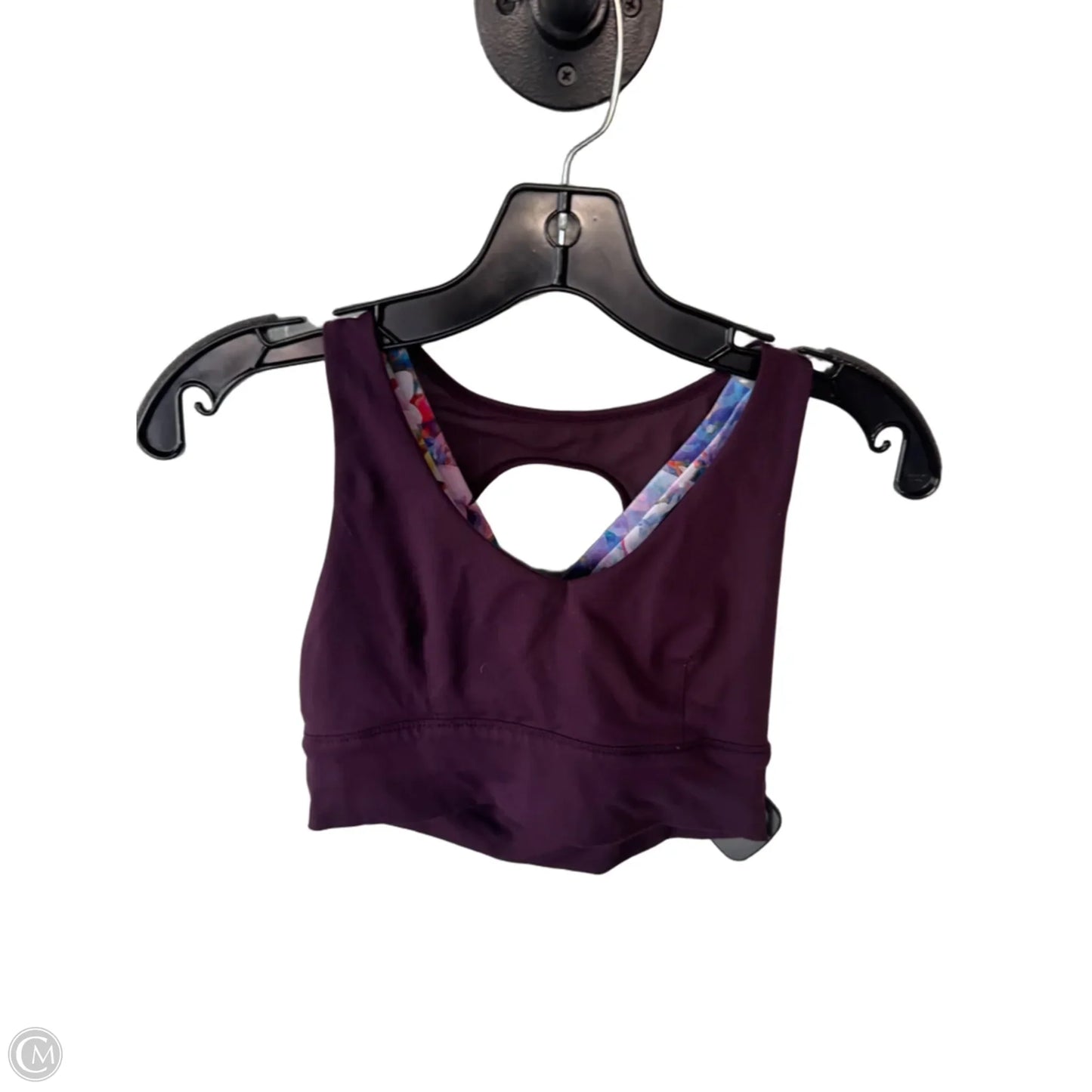 Athletic Bra By Clothes Mentor In Purple, Size: S