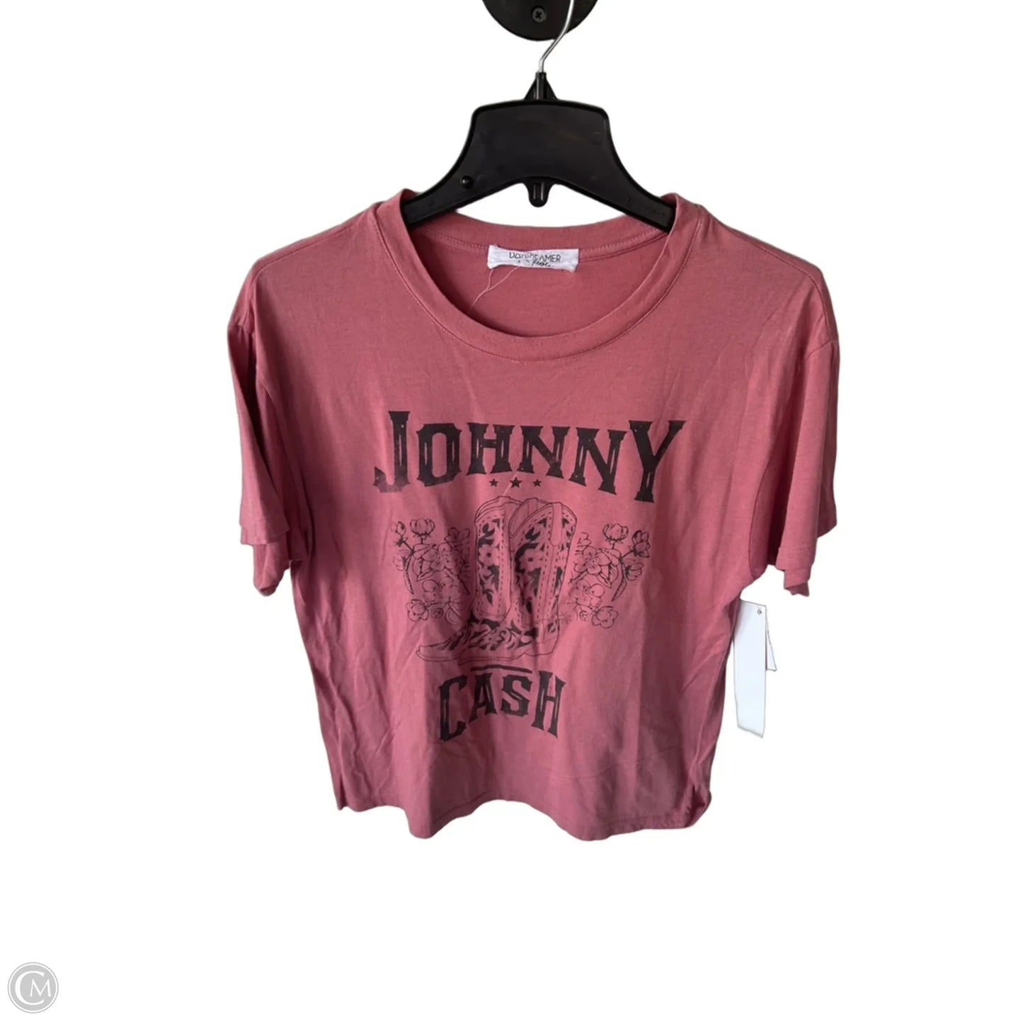 Top Short Sleeve Basic By Daydreamer In Red, Size: Xs