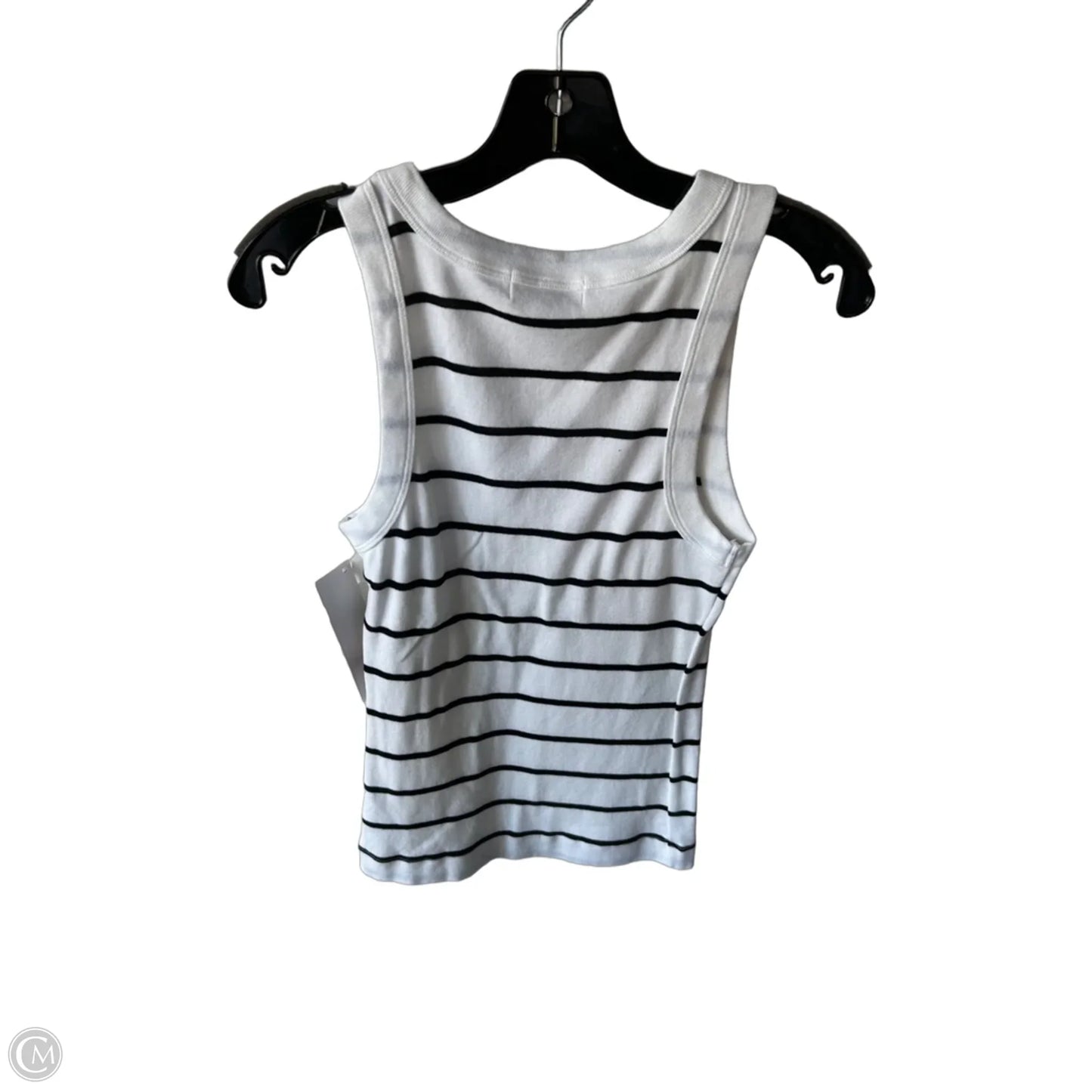 Top Sleeveless Basic By Michael Stars In Black & White, Size: Xs