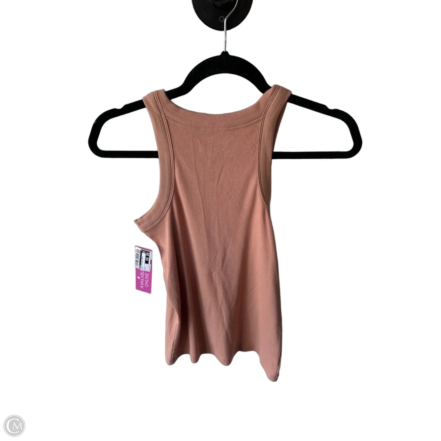 Top Sleeveless Basic By Loft In Peach, Size: S