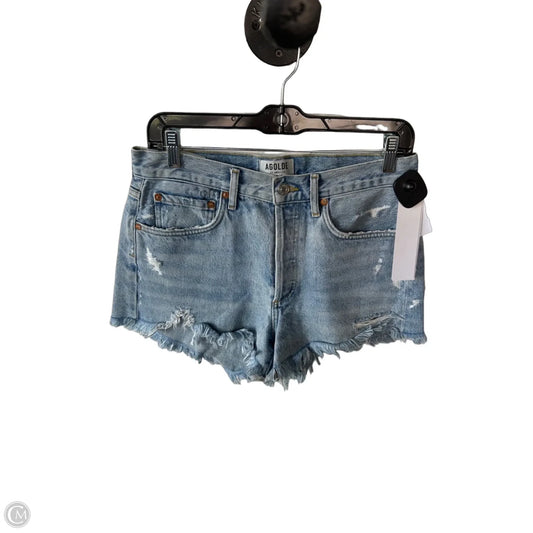 Shorts Designer By Agolde In Blue Denim, Size: 2