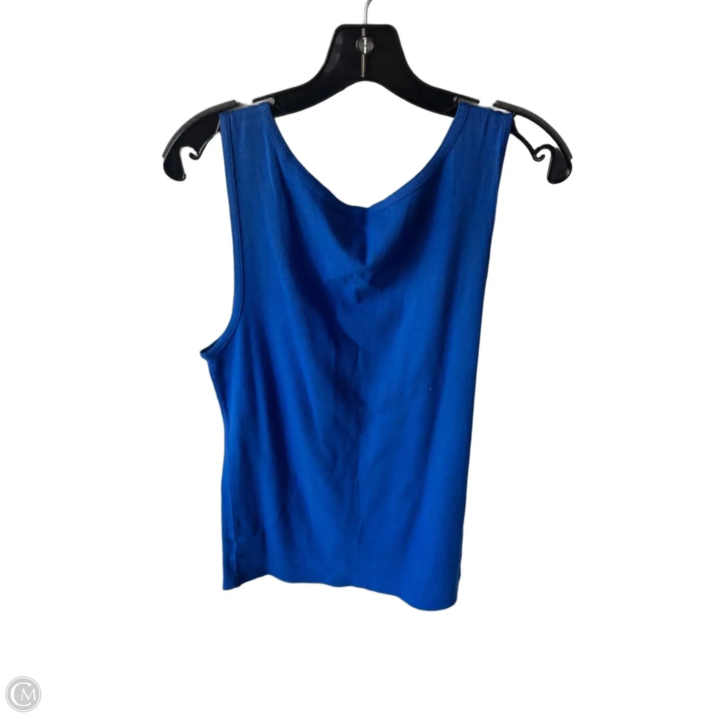Top Sleeveless Basic By Faded Glory In Blue, Size: 2x