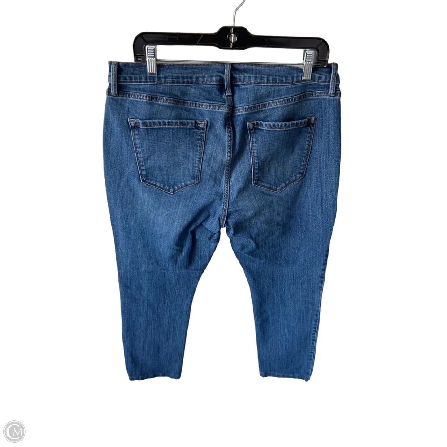 Jeans Straight By Old Navy In Blue Denim, Size: 14p