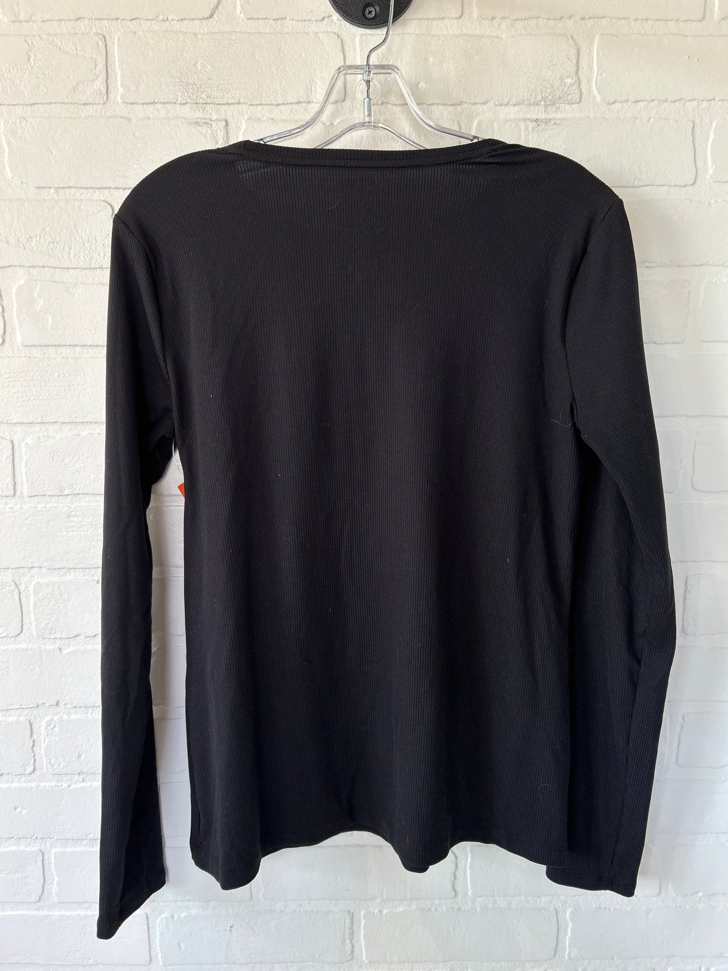 Black Top Long Sleeve Basic Nine West, Size S