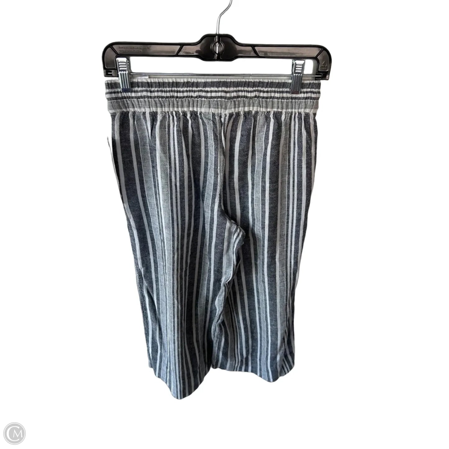 Pants Wide Leg By Banana Republic In Grey & White, Size: Xxsp