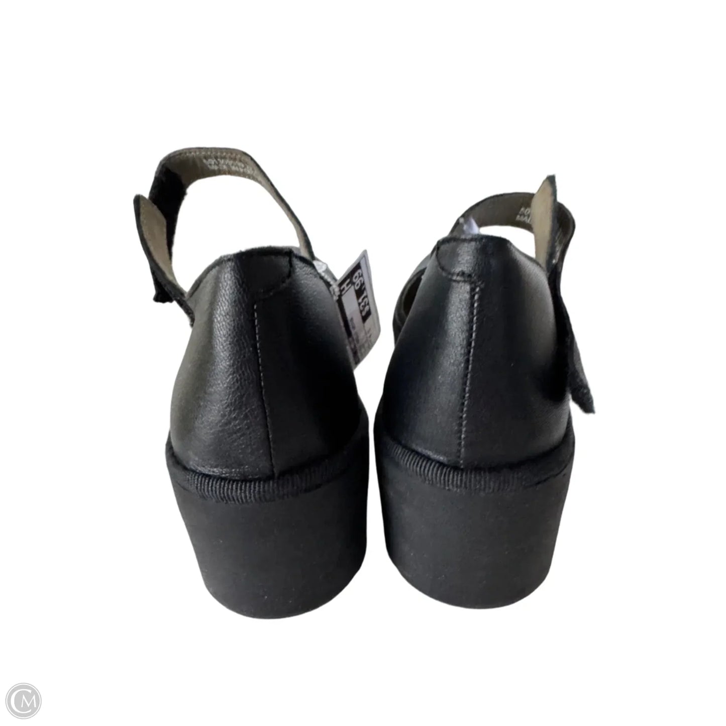 Shoes Heels Wedge By Fly London In Black, Size: 9.5