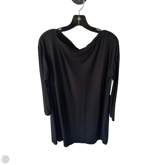 Dress Casual Short By Eileen Fisher In Black, Size: M