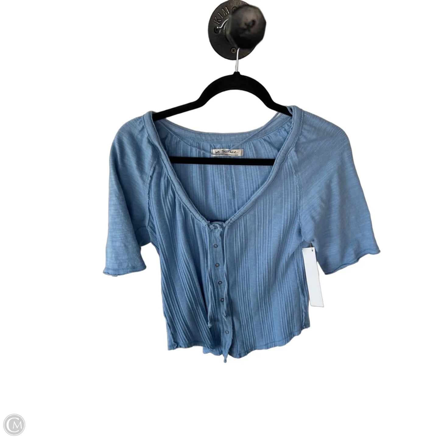 Top Short Sleeve By We The Free In Blue, Size: M