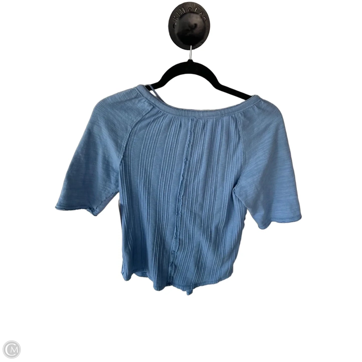 Top Short Sleeve By We The Free In Blue, Size: M