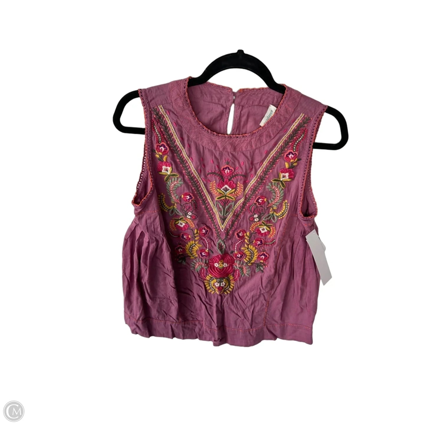 Top Sleeveless By Sundance In Orange & Purple, Size: S