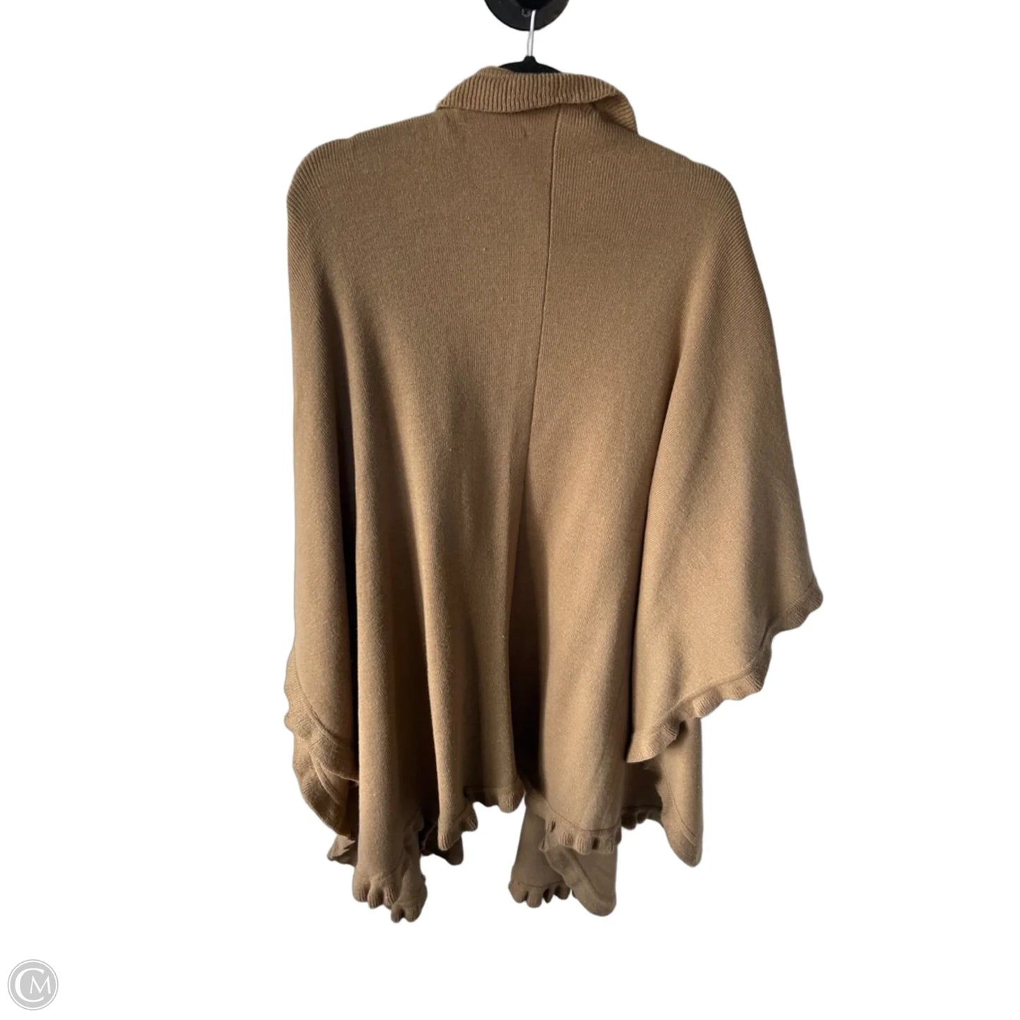 Shawl By Clothes Mentor In Tan, Size: Osfm