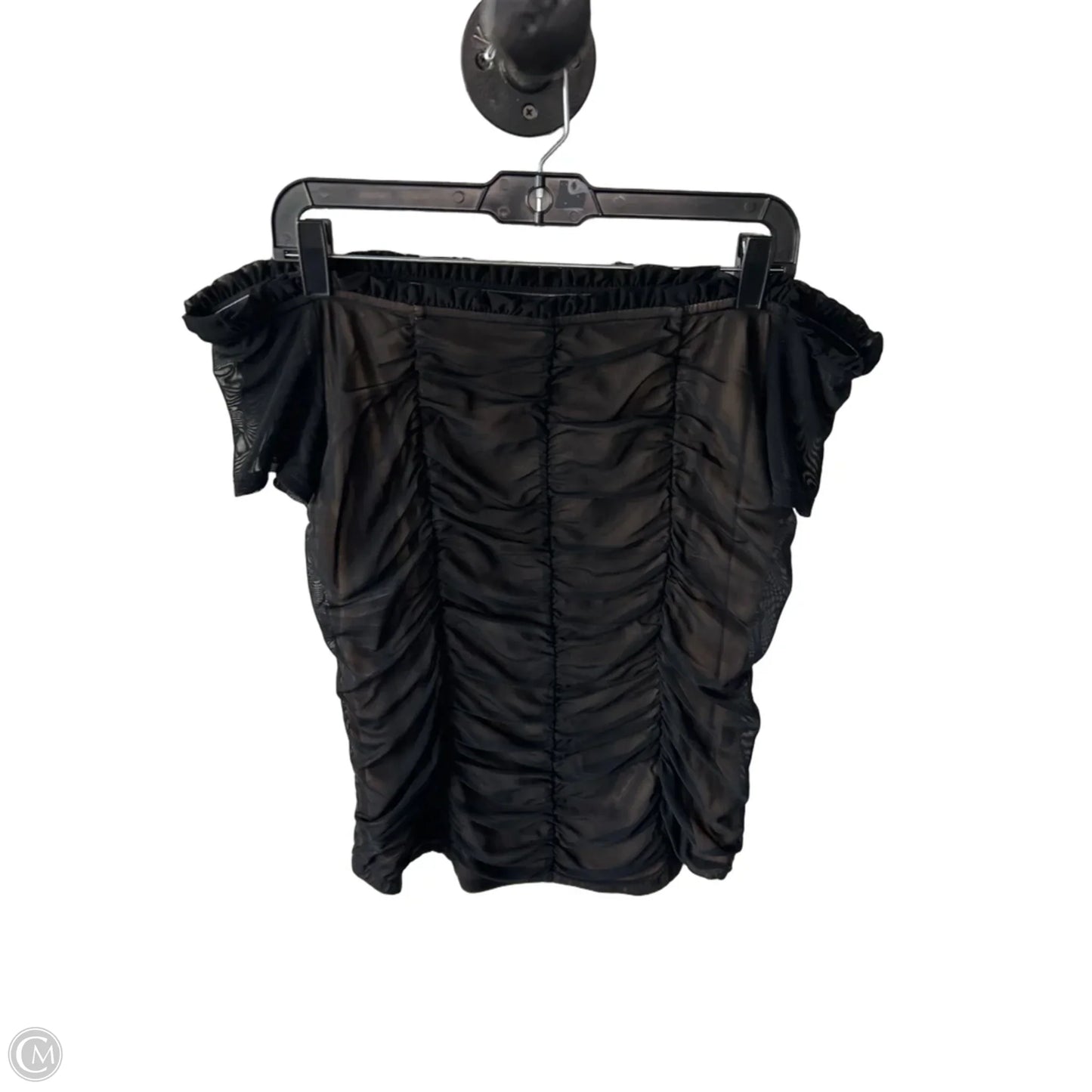 Top Short Sleeve By Torrid In Black, Size: M