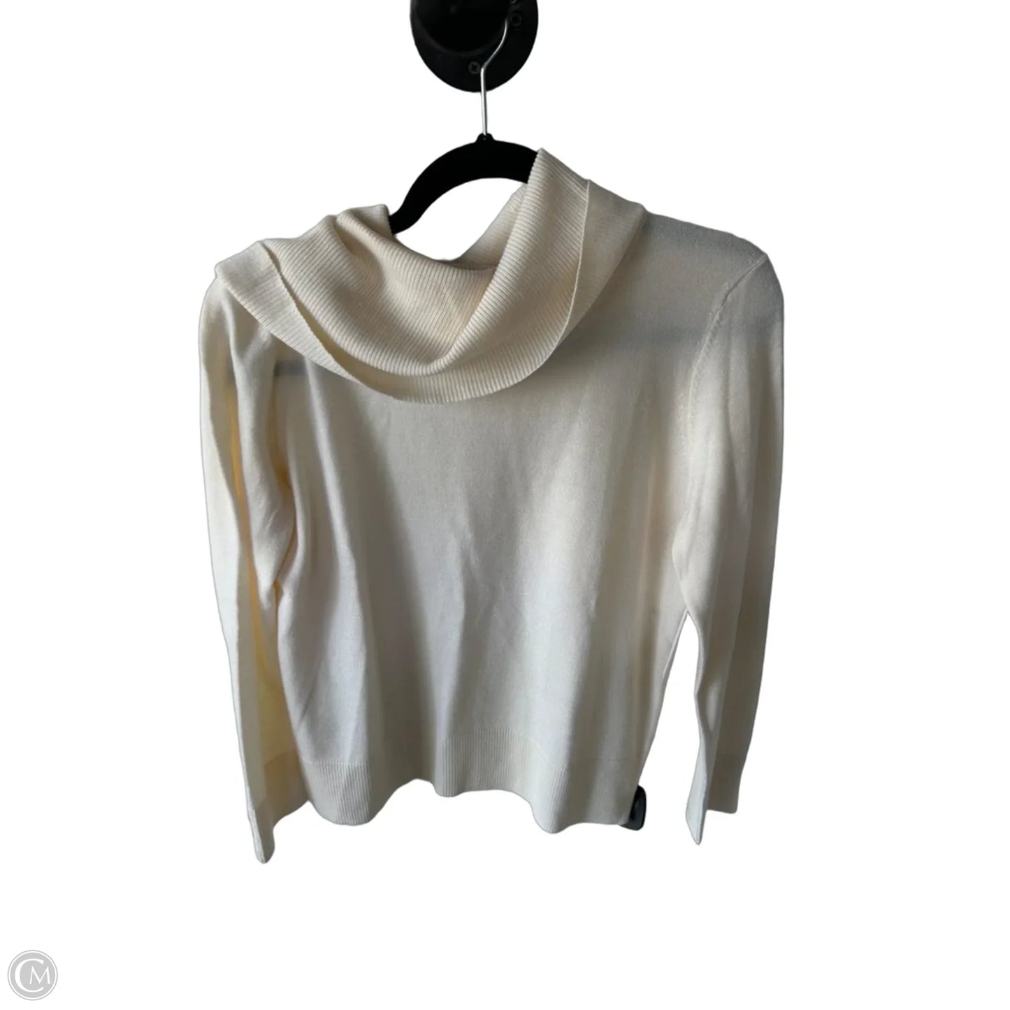 Sweater By Talbots In Cream, Size: M