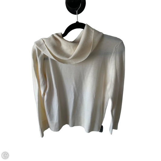 Sweater By Talbots In Cream, Size: M