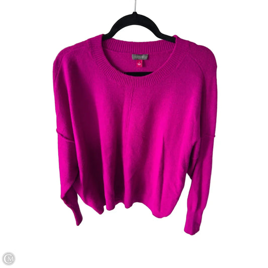 Sweater By Vince Camuto In Pink, Size: L
