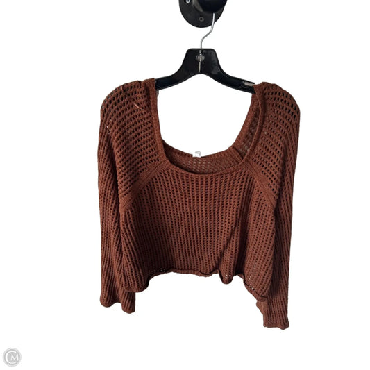 Sweater By Old Navy In Brown, Size: Xxl
