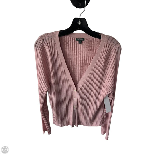 Sweater Cardigan By Wild Fable In Pink, Size: Xxl