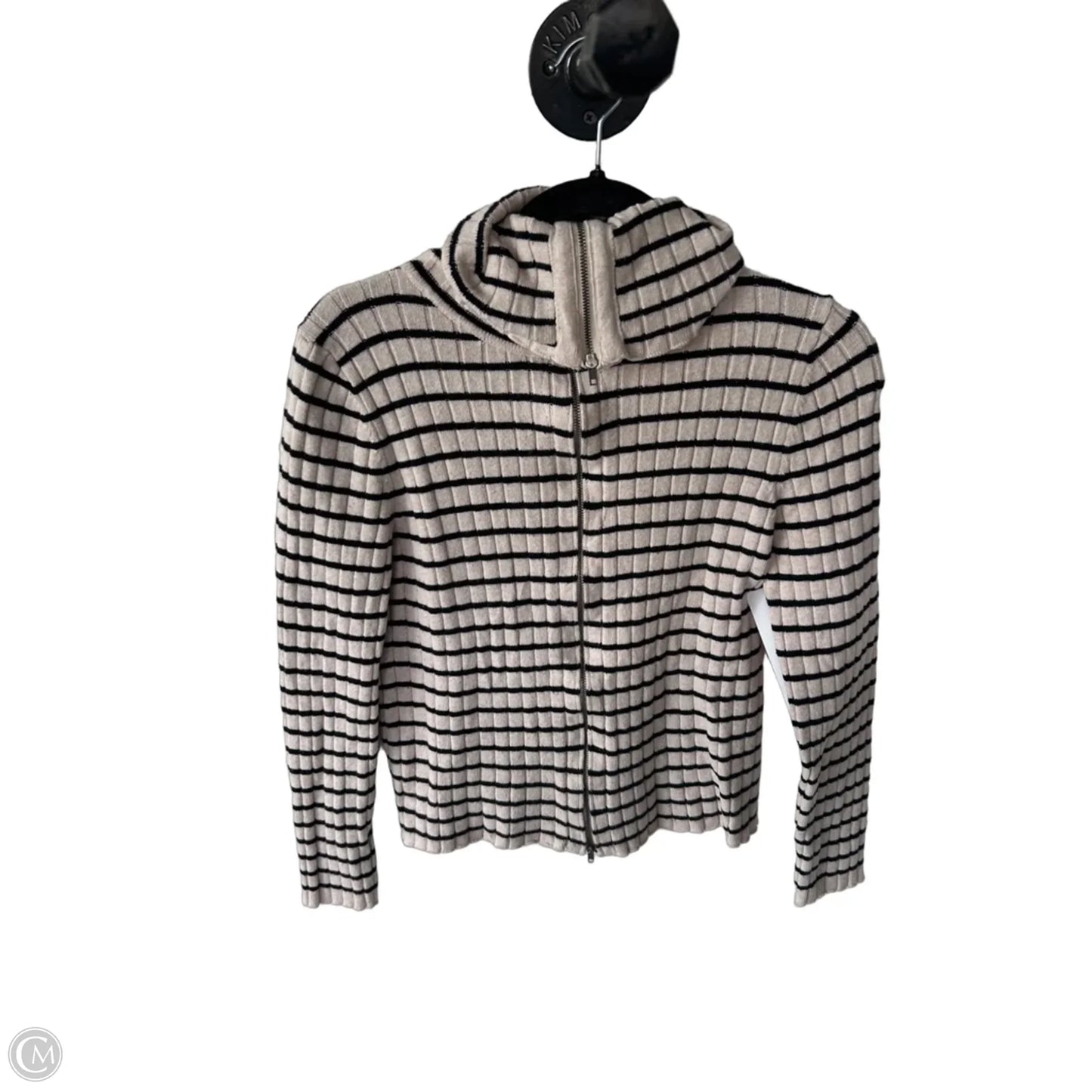 Sweater By Universal Thread In Black & Tan, Size: L