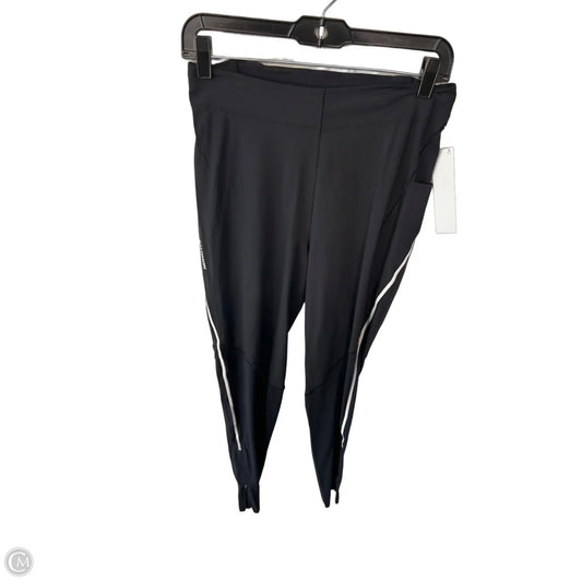 Athletic Leggings By Cmc In Black & White, Size: L