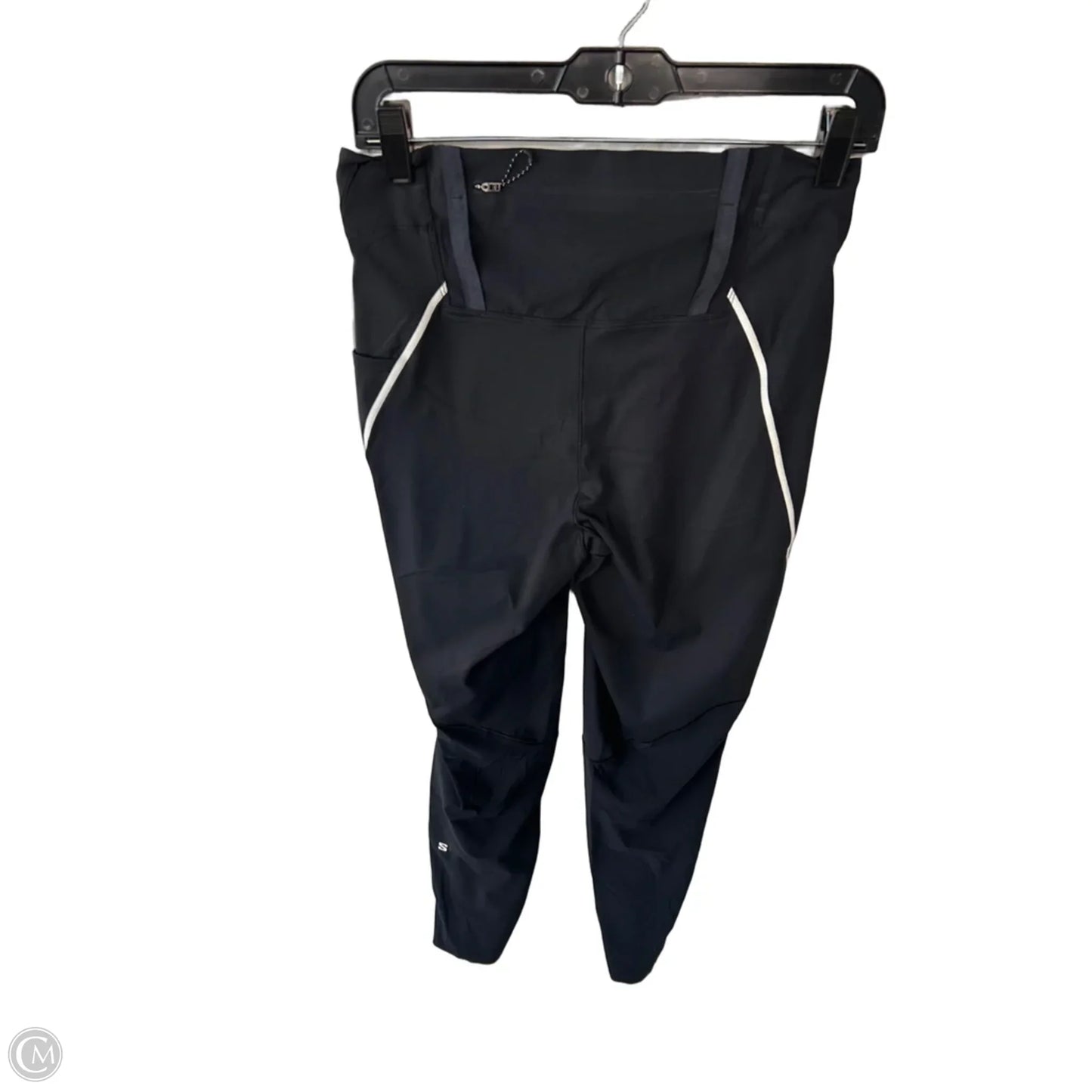 Athletic Leggings By Cmc In Black & White, Size: L
